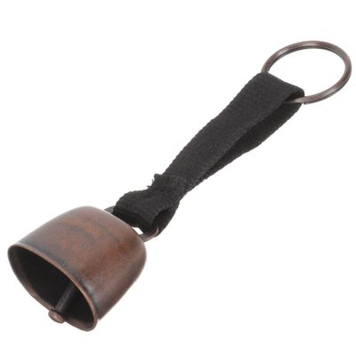 FUNOMOCYA Metal Alarm Bell with Black Strap