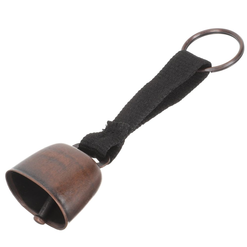 FUNOMOCYA Metal Alarm Bell with Black Strap