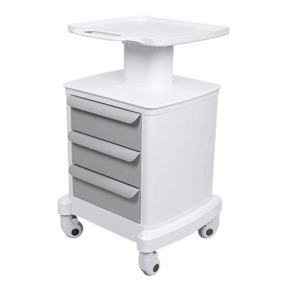 ROEDAX Salon Trolley with Large Drawers, ABS Cart, Instrument Tray and Wheels
