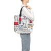 OdDdot Hobo Bag with Funny Donkey Print, Crossbody Shoulder Bag for Women, Large Capacity, I Love London, One Size view 2