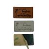 Synthetic Leather Tag "THE SWEETEST HAPPINESS IS THE ONE WE SHARE" view 4