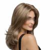 Ombre Blonde Curly Wig for Women, Long Synthetic Wig for Everyday Wear, Parties and Cosplay view 1