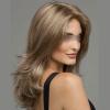 Ombre Blonde Curly Wig for Women, Long Synthetic Wig for Everyday Wear, Parties and Cosplay view 3