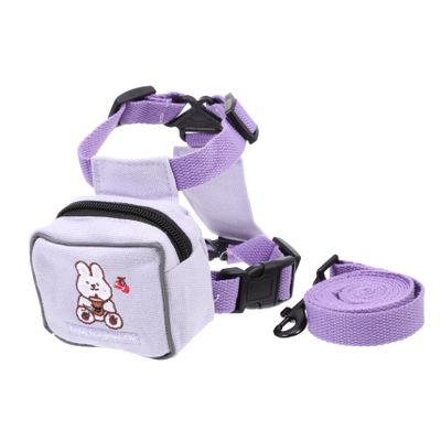 INOOMP Pet Backpack Leash Vest for Cats and Dogs