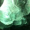 ZDVHOMCB Home Collections 438 g Green Transparent Hexagonal Fluorite Specimen/China view 2