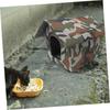 Outdoor Heated Weatherproof Christmas-Themed Cat House view 3