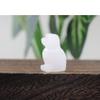 JRXFXEKW 1.2-Inch Urinating Dog Statue, White Quartz Crystal Gemstone Figurine view 1