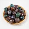ZDVHOMCB Home Collection 1-Piece Rough Crystal Stone, Amethyst, White Crystal, Topaz, TAW Stone, Opal, 50 g (Color: Ocean Jasper, Size: 50g) view 1