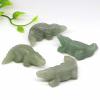 5.1 cm Large Crocodile Statue, Natural Crystal Rose Quartz Figurine, Aquarium Decoration view 4