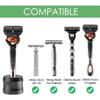 Lipfer Aluminum Alloy Razor Stand for Safety Razors view 3
