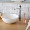 Dinntty Razor Stand, Double-Sided Razor Holder, Aluminum Alloy Base view 2