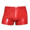 Men's Wet-Look Boxer Briefs with Faux Leather and Latex Look view 1