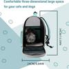Cat Backpack Pet Carrier for Cats and Small Dogs, Green, Size 3 view 3