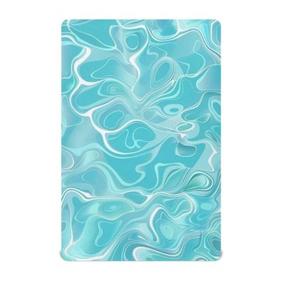 Stretchy Crib Sheet, Blue-Green