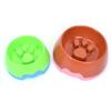 2-Piece Round Thickened Slow-Feed Bowl Set for Cats and Dogs view 4