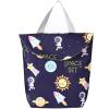 yeeplant Canvas Travel Diaper Bag, Portable Cartoon Decorative Reusable Stroller Bag for Outdoors, Multi, One Size view 3