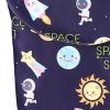 yeeplant Canvas Travel Diaper Bag, Portable Cartoon Decorative Reusable Stroller Bag for Outdoors, Multi, One Size view 4
