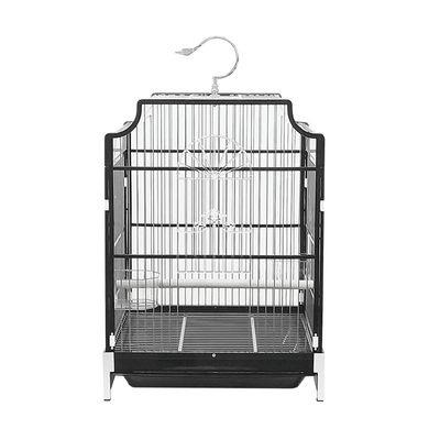 DLAZUM Simple Retro Bird Cage, Large Stainless Steel Outdoor Bird Carrier