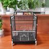 DLAZUM Simple Retro Bird Cage, Large Stainless Steel Outdoor Bird Carrier view 3
