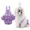 Washable Cotton Dog Diapers, Breathable, XXL Purple view 1