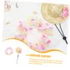 CIYODO Hawaiian Pet Summer Straw Hat view 2