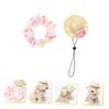 CIYODO Hawaiian Pet Summer Straw Hat view 3