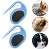 JUCHRZEY Pet De-Shedding and Detangling Comb, 2-Pack view 2