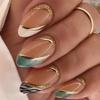 YUSSEQDD False Nails for Manicure, Durable ABS Nail Art Accessories, DY1000 B7 view 3