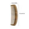 1-Pack Vintage Wooden Comb for Women with Long Hair view 2
