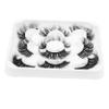 MUSISALY 5 Pairs of 25 mm False Eyelash Extensions, Natural, Long, Soft and Flexible view 1