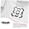 MUSISALY 5 Pairs of 25 mm False Eyelash Extensions, Natural, Long, Soft and Flexible view 4