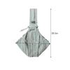 Pet Shoulder Carrier Bag, Reversible Sling Carrier for Dogs and Cats, Cotton, Coffee view 3