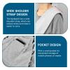 Pet Shoulder Carrier Bag, Reversible Sling Carrier for Dogs and Cats, Cotton, Coffee view 4