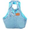 Denim Pet Shoulder Carrier for Dogs and Cats view 1