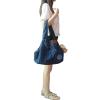 Denim Pet Shoulder Carrier for Dogs and Cats view 2