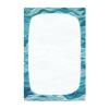 Sea Wave Stretchy Fitted Crib Sheet for Babies and Toddlers view 3