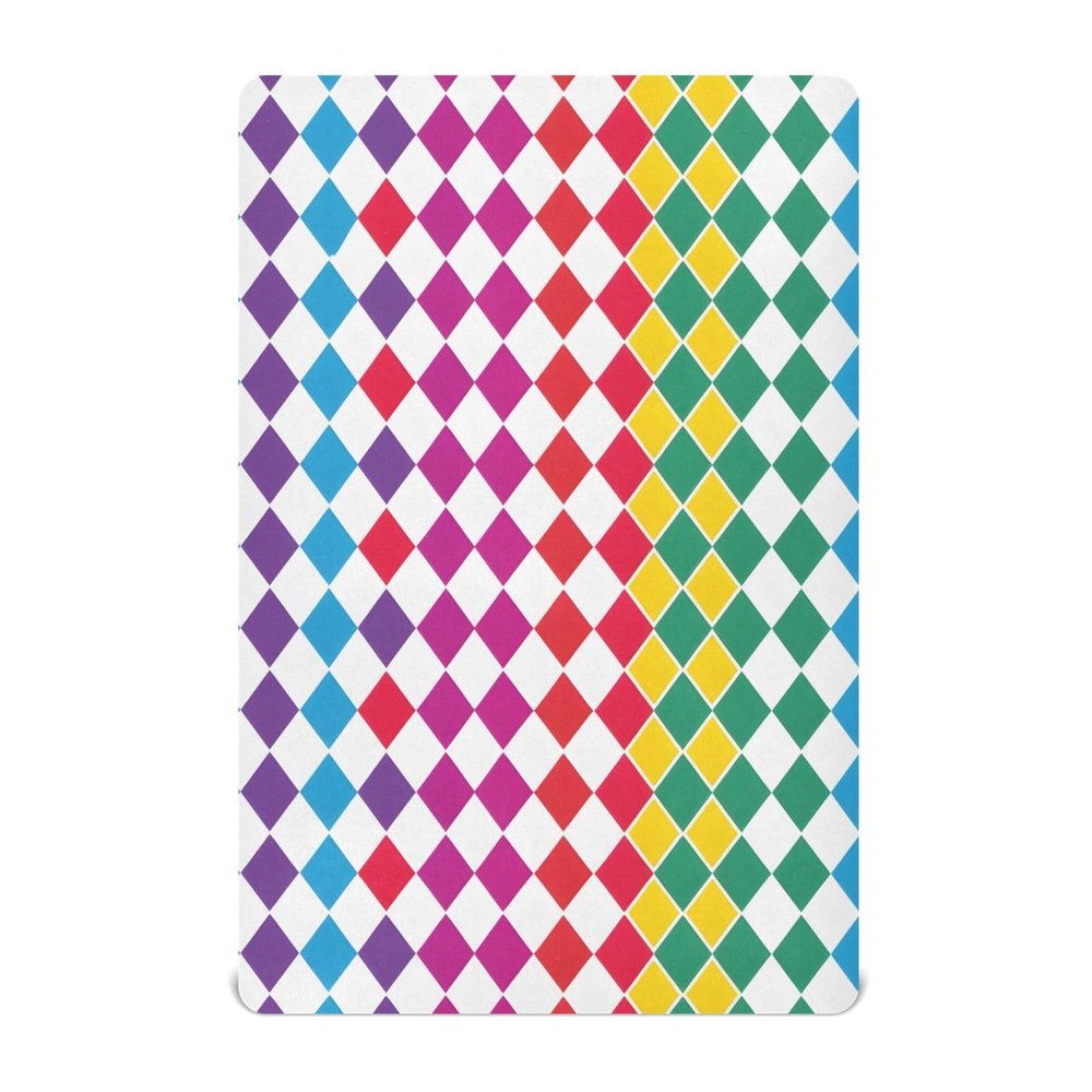 Stretchy Crib Sheet, Portable, Breathable, Soft, for Girls and Boys