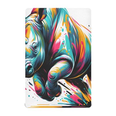 Multicolor Stretch Portable Baby Crib Sheet