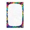 Baby Crib Fitted Sheet, Rainbow Leopard Pattern, Soft and Breathable view 3