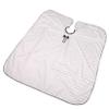 Healvian Pongee Stylist Cape, White, for Hair Cutting and Coloring view 1