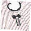 Healvian Pongee Stylist Cape, White, for Hair Cutting and Coloring view 2