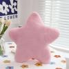 Star-Shaped Decorative Pillow for Kids, Soft Plush Cuddle Cushion, Lotus Root, 40 x 40 cm view 1
