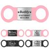 GISUREY Silent Dog Tag with Engraving view 1