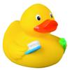 Toothbrush - Hobby Duck - Squeaky Duck - Bath Duck - approx. 8 cm view 1