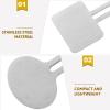 4-Piece Stainless Steel Tube Squeezers, Silver, for Toothpaste view 2