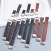 5-Pack Light Brown PU Leather Cabinet Handles view 4