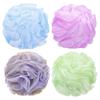 Tbestmax Bath Sponge, Shower Loofah, 60 g Each, 4 Colors, 4-Pack view 1