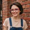 AOOLIA Cat Eye Reading Glasses, Stylish Blue Light Filter Frames (Red, 1.75x) view 2