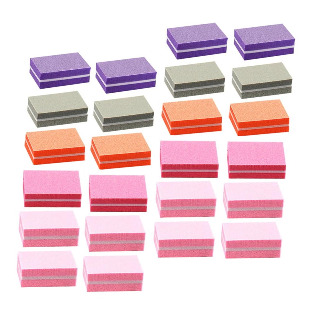 FRCOLOR 50-Piece Sponge Nail Buffer Blocks