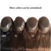 Men’s Toupee with Natural Hairline, 30.5 × 45.7 cm, Breathable Swiss Lace view 2